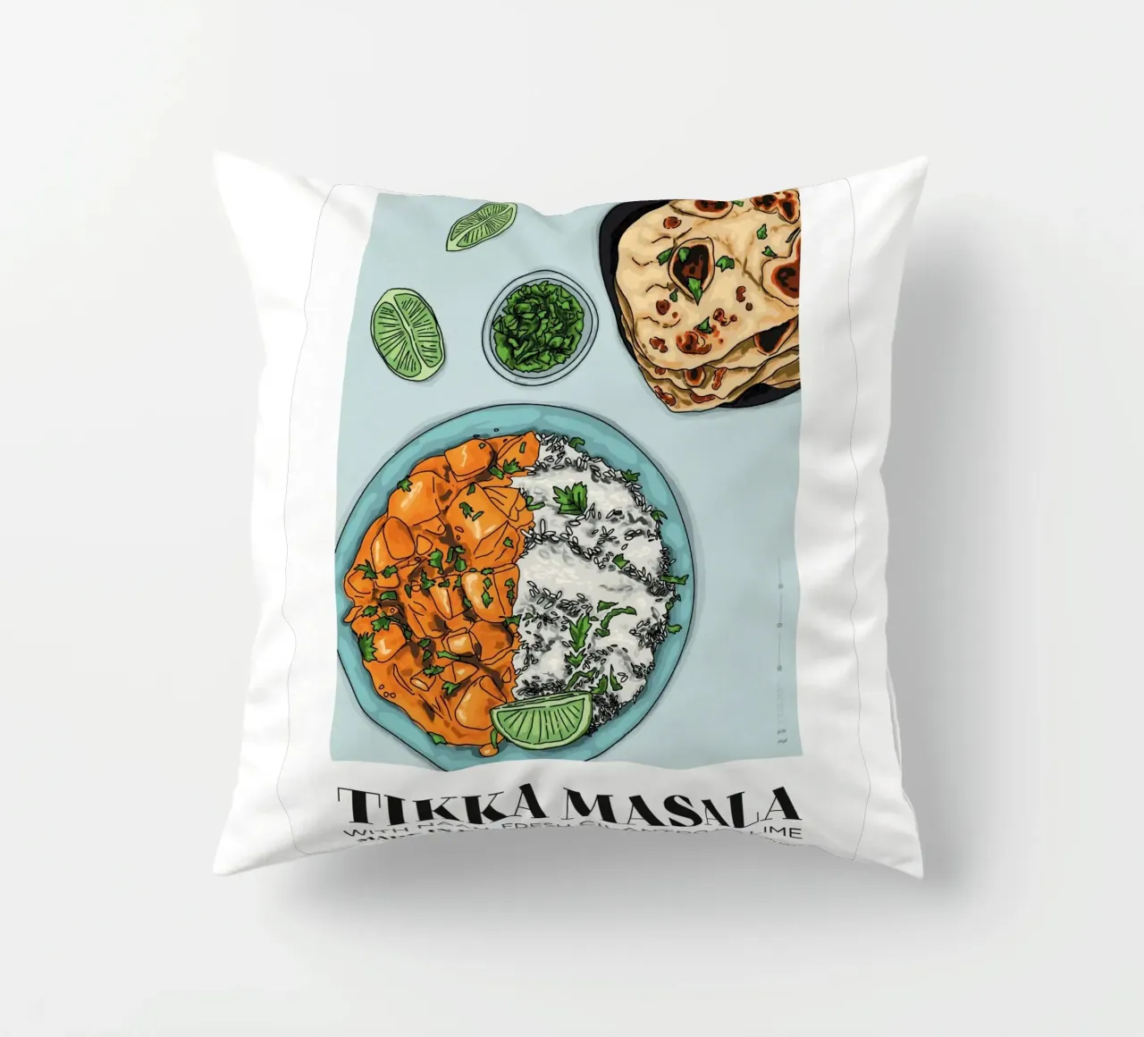 Tikka Masala cuscino da Food Market