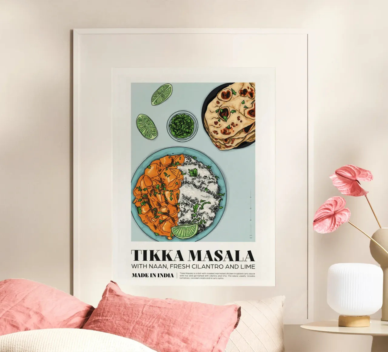 Tikka Masala poster da Food Market