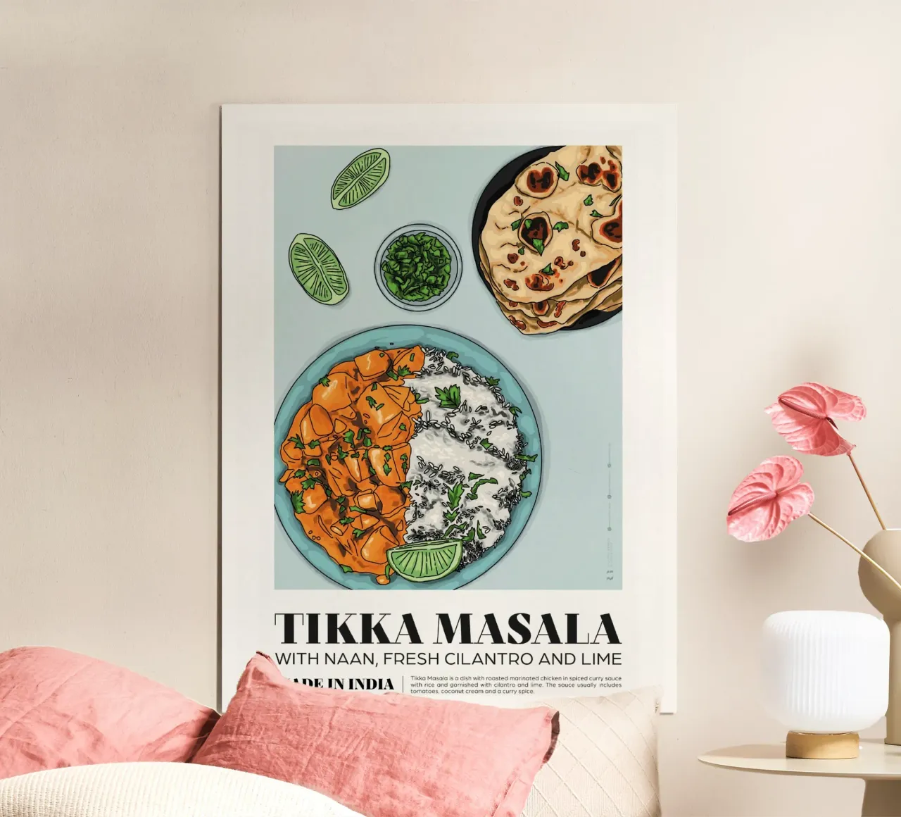 Tikka Masala poster da Food Market