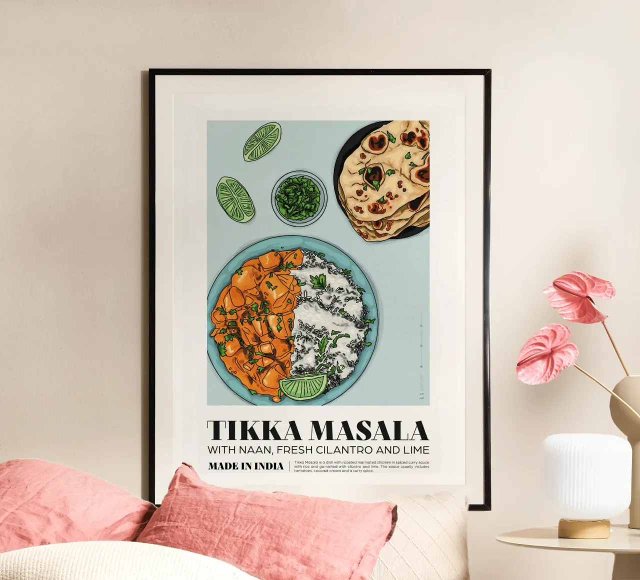 Tikka Masala poster da Food Market