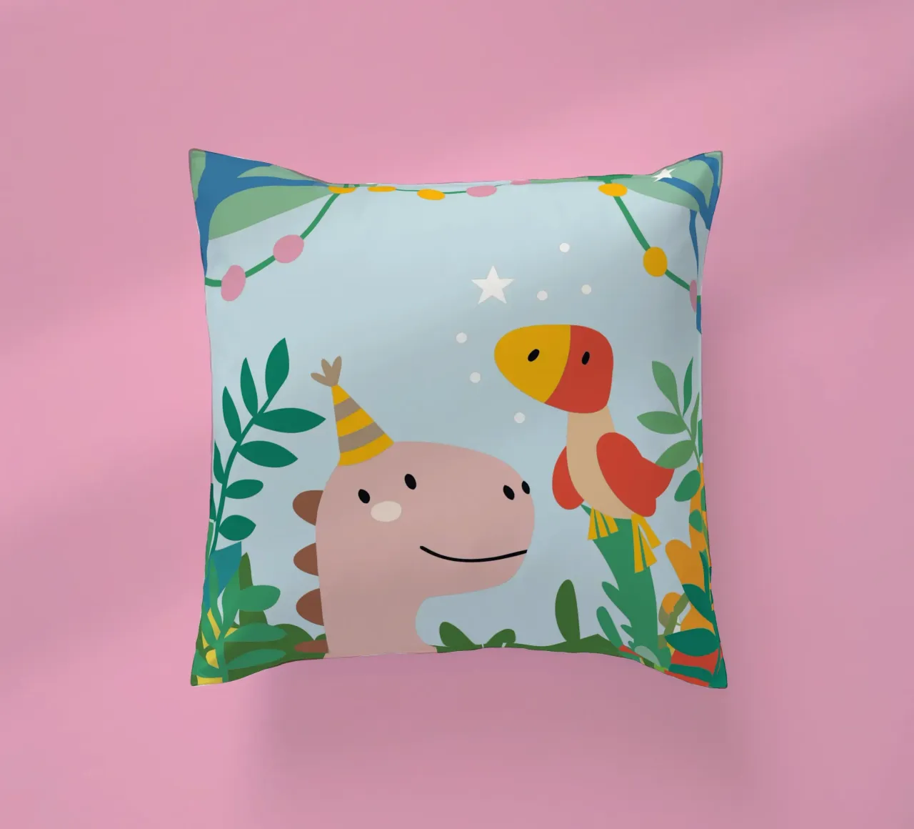 Dinosauri e uccelli cuscino da CUTE ANIMALS