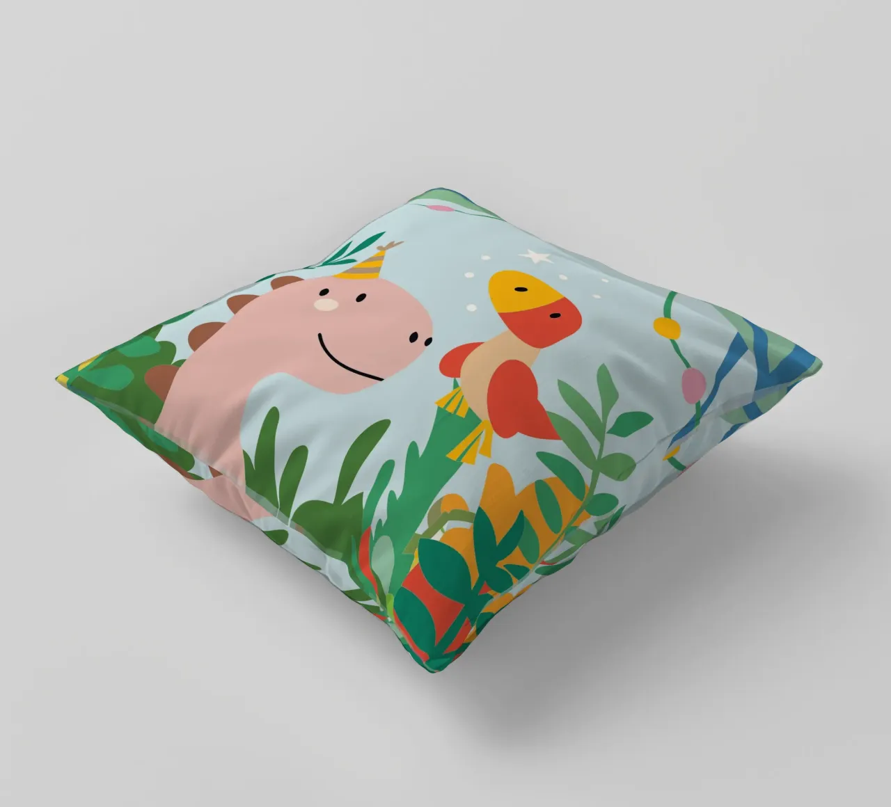 Dinosauri e uccelli cuscino da CUTE ANIMALS
