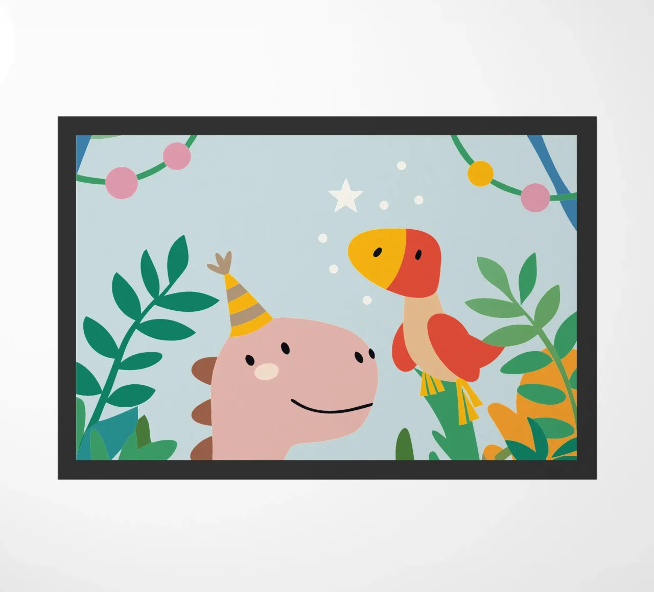 Dinosauri e uccelli zerbino da CUTE ANIMALS