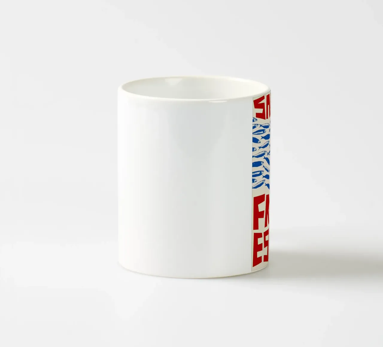 Sarde Blu Vintage tazza in ceramica da Alishasteel