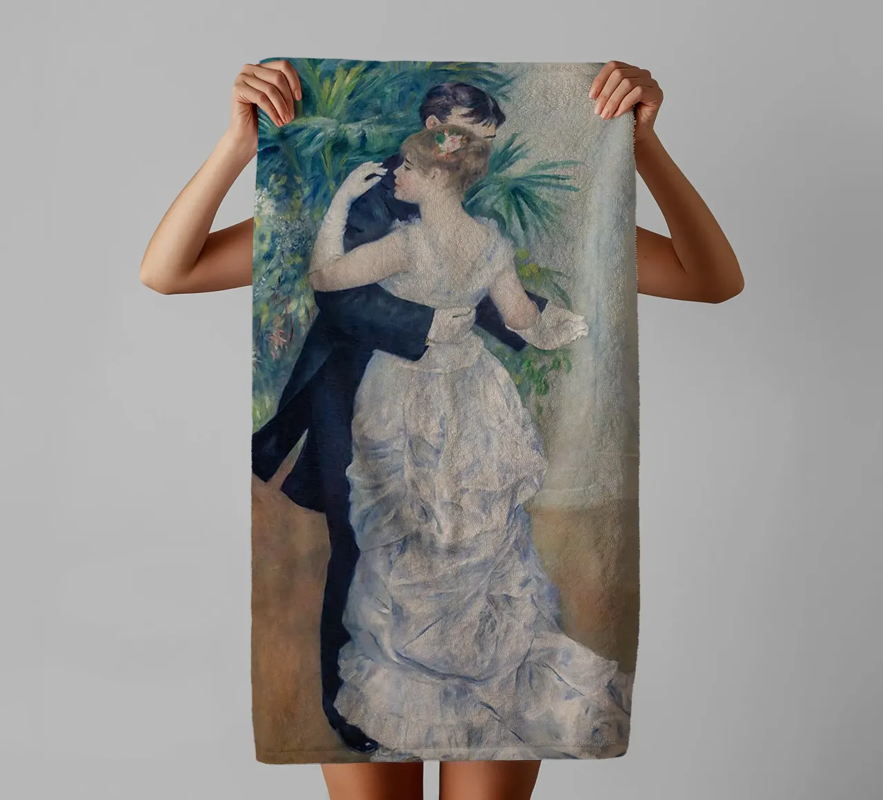 Ballo in città 1883 asciugamano da bagno da LaurelArt