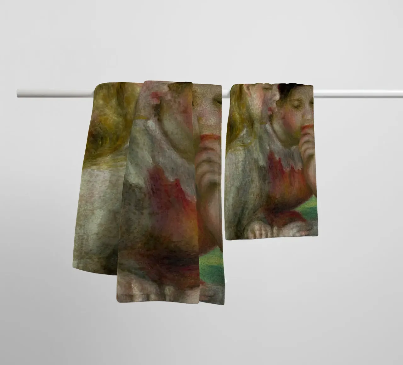 The Reading 1890 towel by LaurelArt