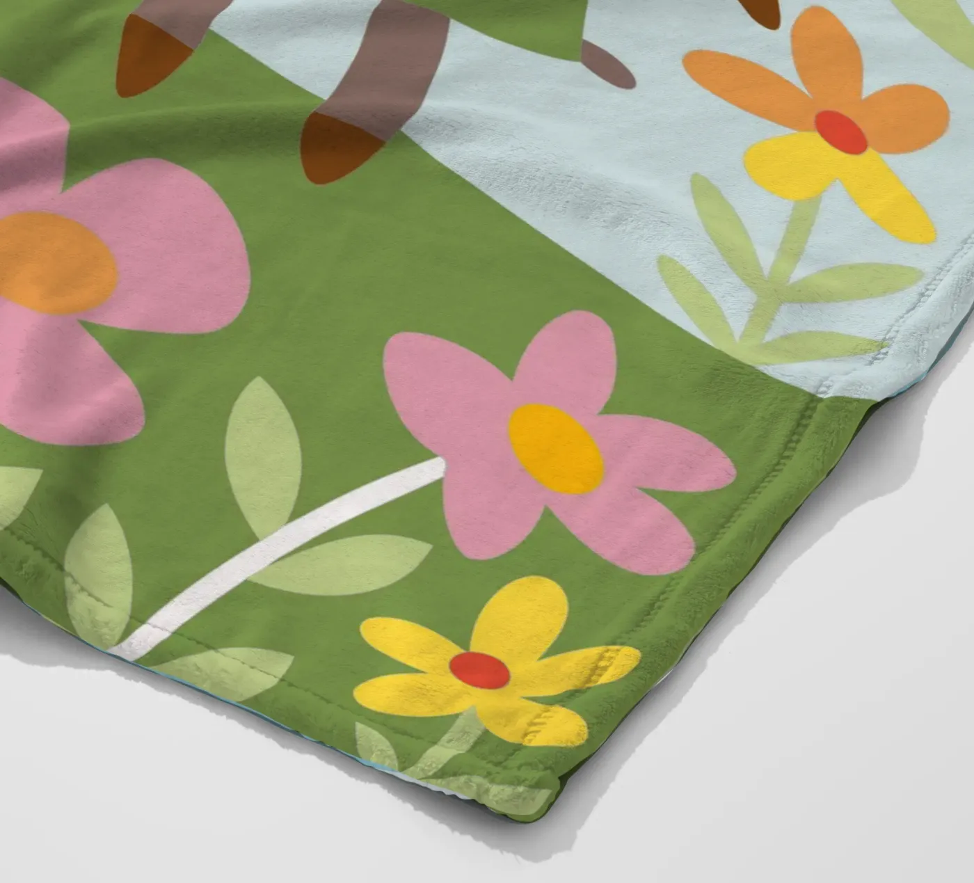 Pecore e lupi coperta in pile da CUTE ANIMALS
