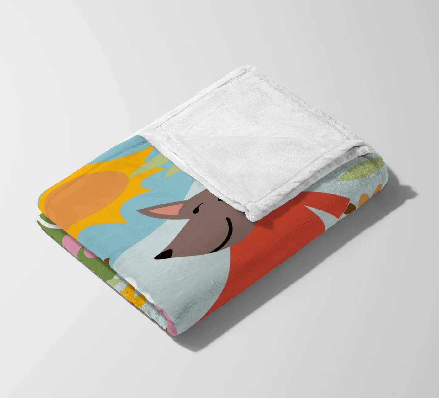 Pecore e lupi coperta in pile da CUTE ANIMALS