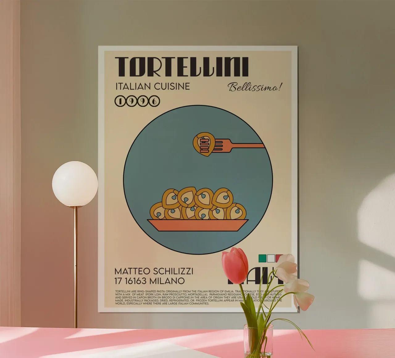 I tortellini poster da Food Market