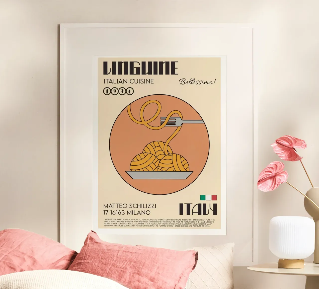 Le linguine poster da Food Market