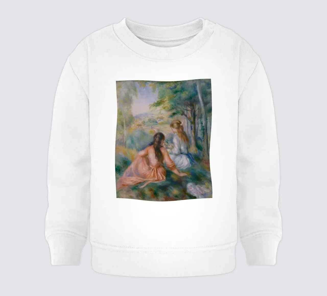 Nei prati 1888-1892 felpa neonato da LaurelArt