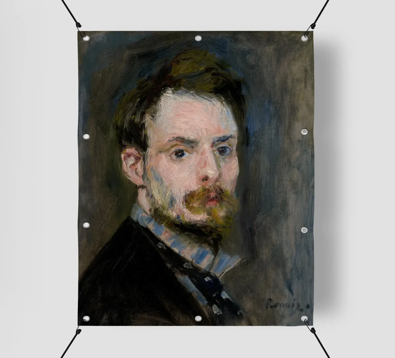Autoritratto 1875 telo in pvc da LaurelArt