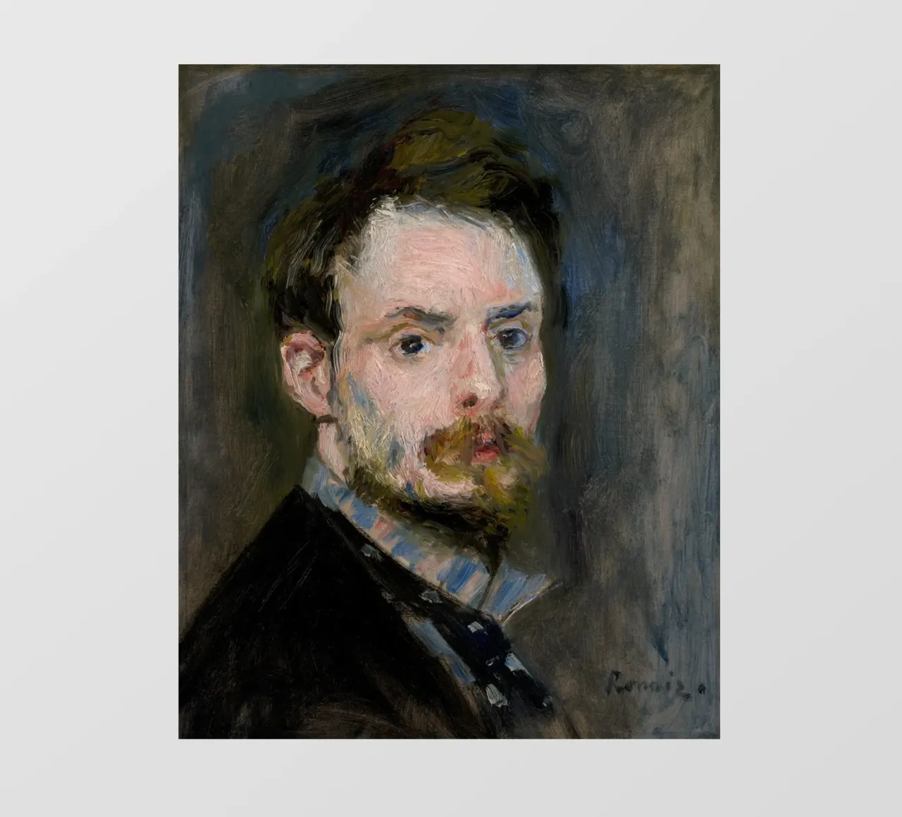 Autoritratto 1875 telo in pvc da LaurelArt
