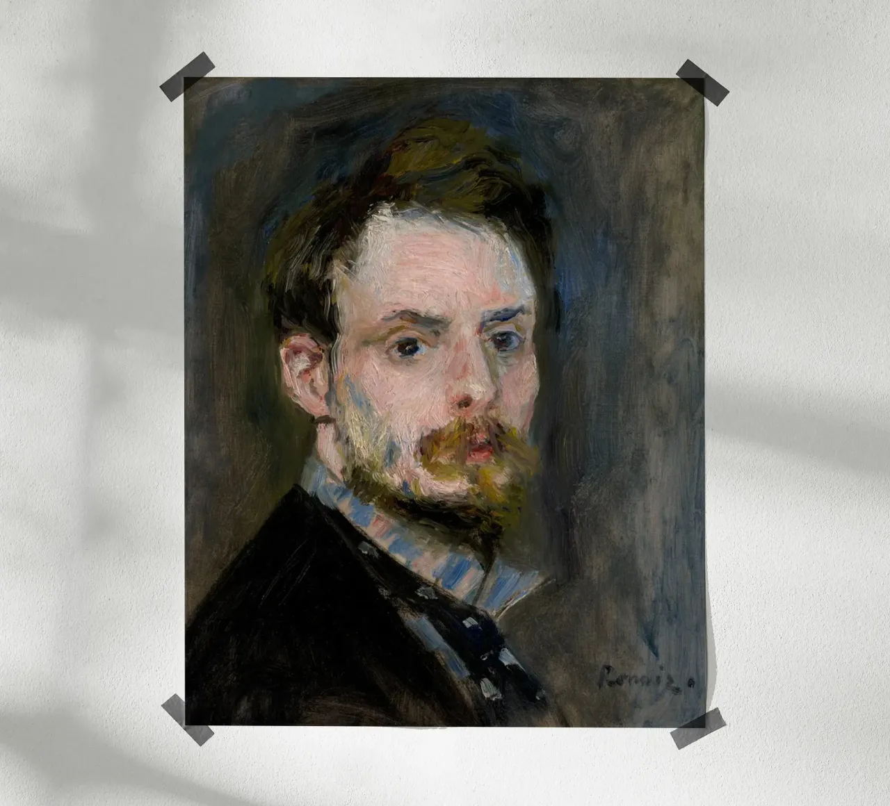 Selbstporträt 1875 Hahnemühle von LaurelArt