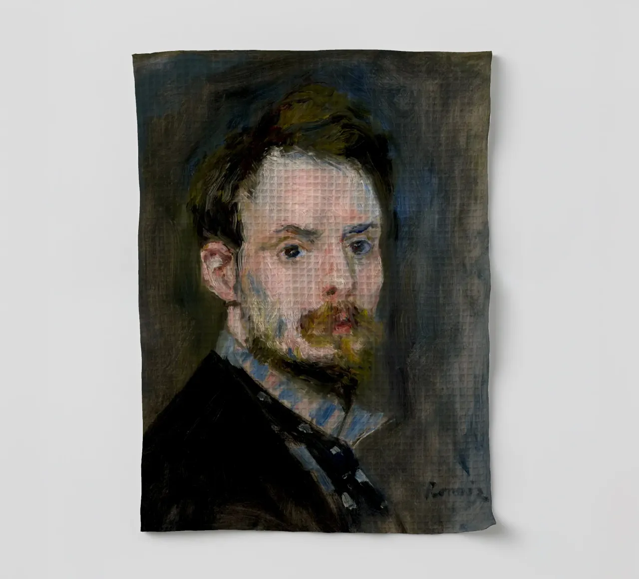 Self-Portrait 1875 torchon de LaurelArt