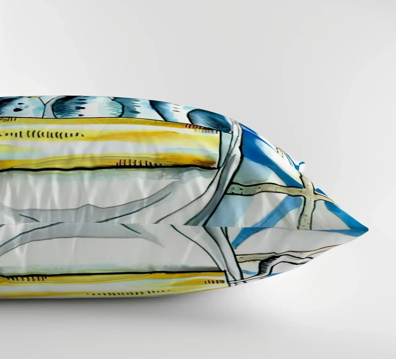 Pesce sardina Retro cuscino da Alishasteel