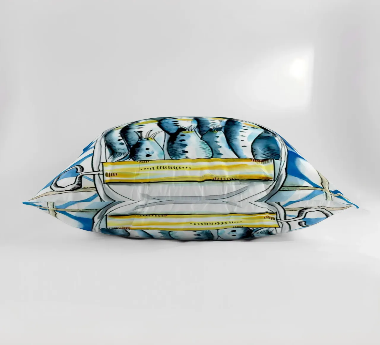 Pesce sardina Retro cuscino da Alishasteel