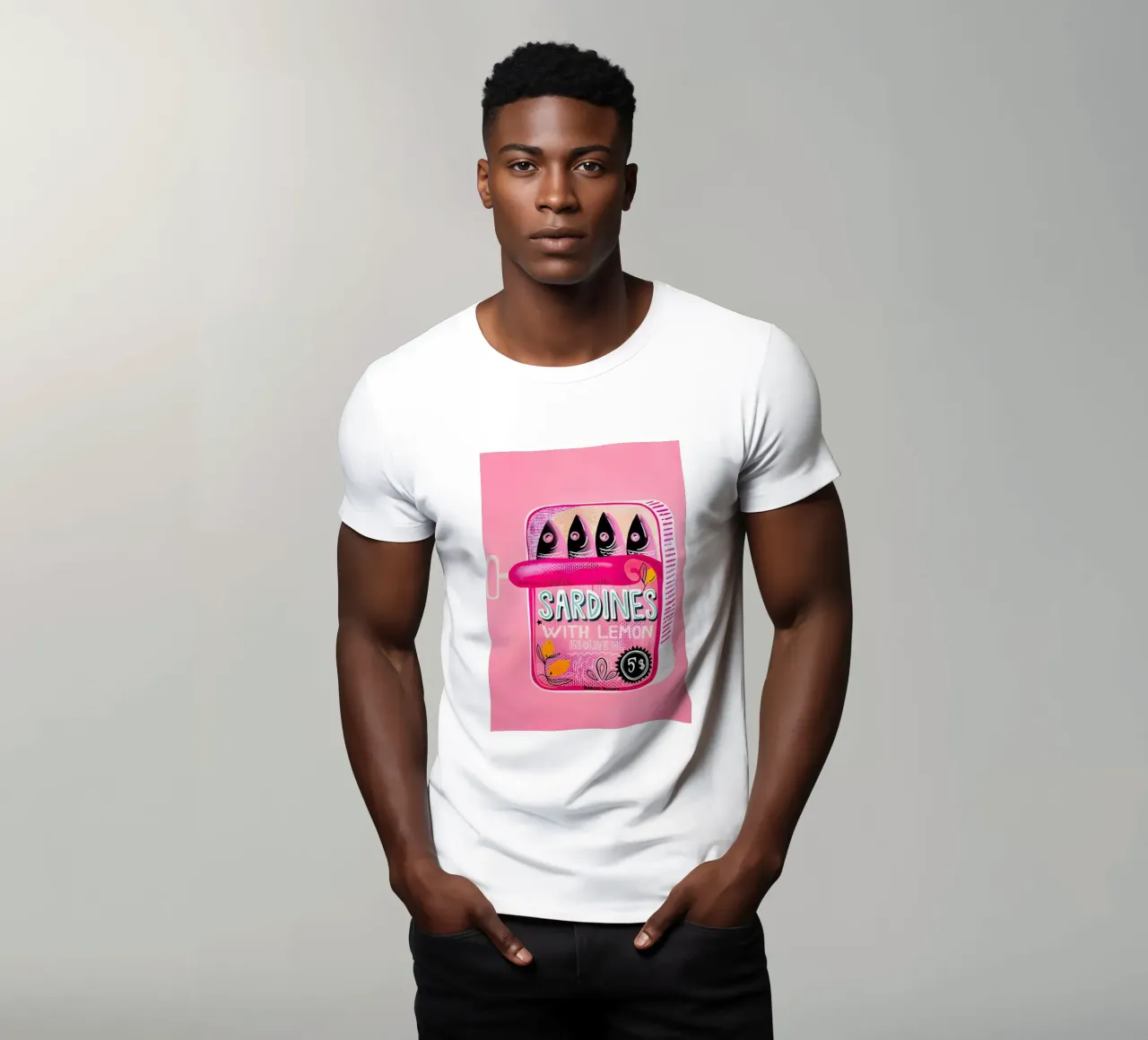 Sarde al limone d'annata t-shirt da Alishasteel