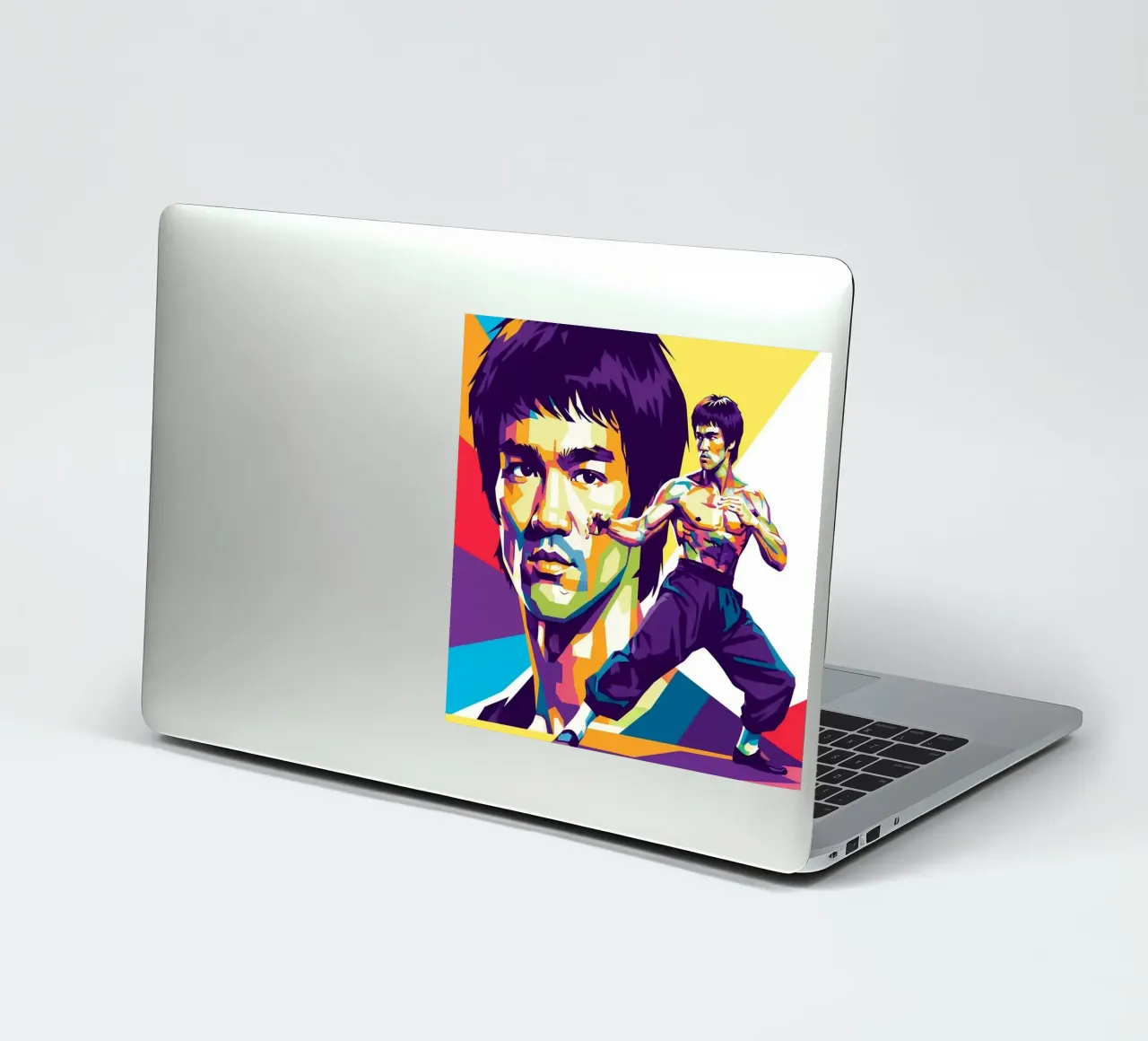 Bruce Lee - WPAP art style (4) adesivo da Hantamrata