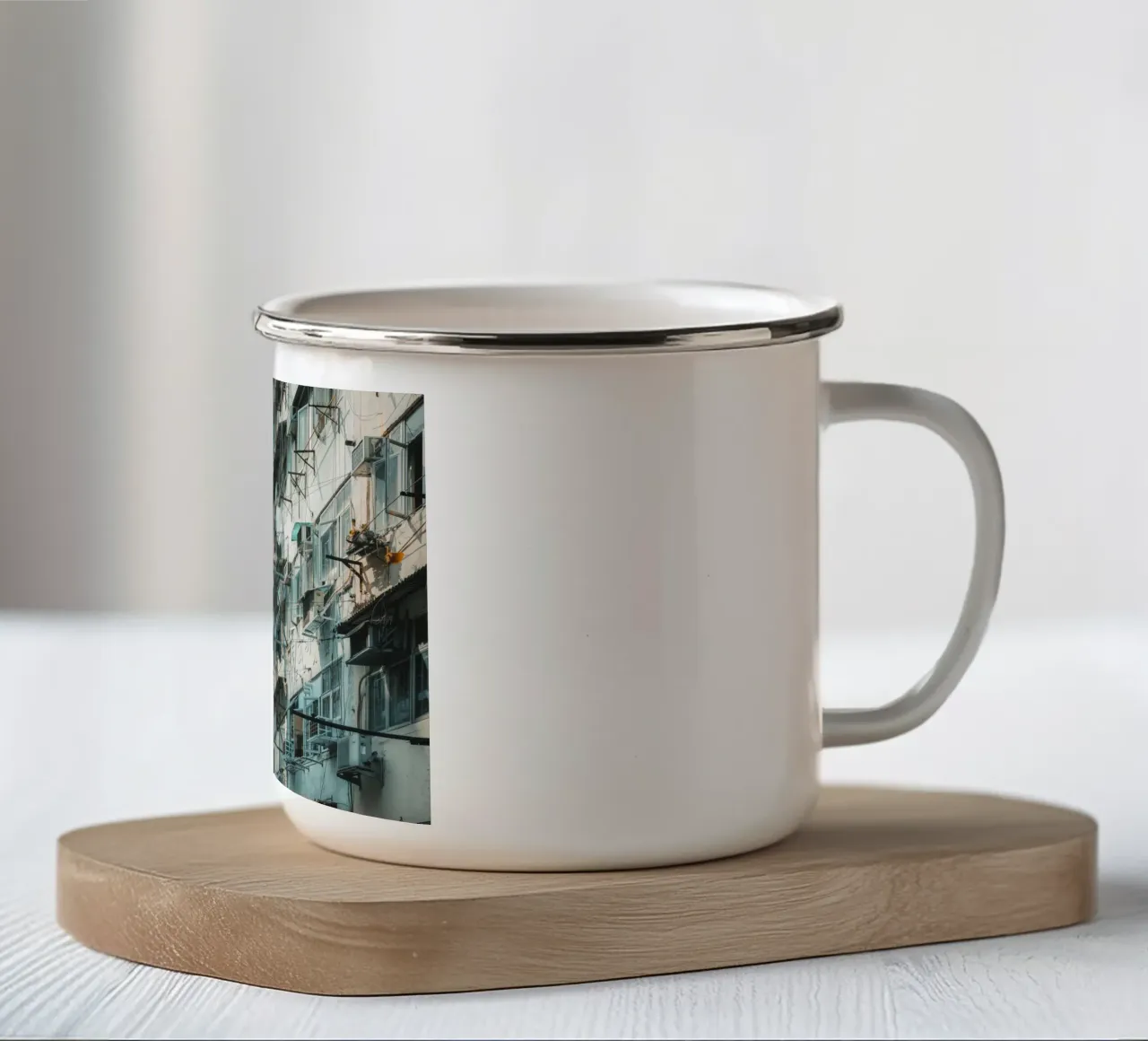 Hongkong signs tazza in smalto da thetraveller