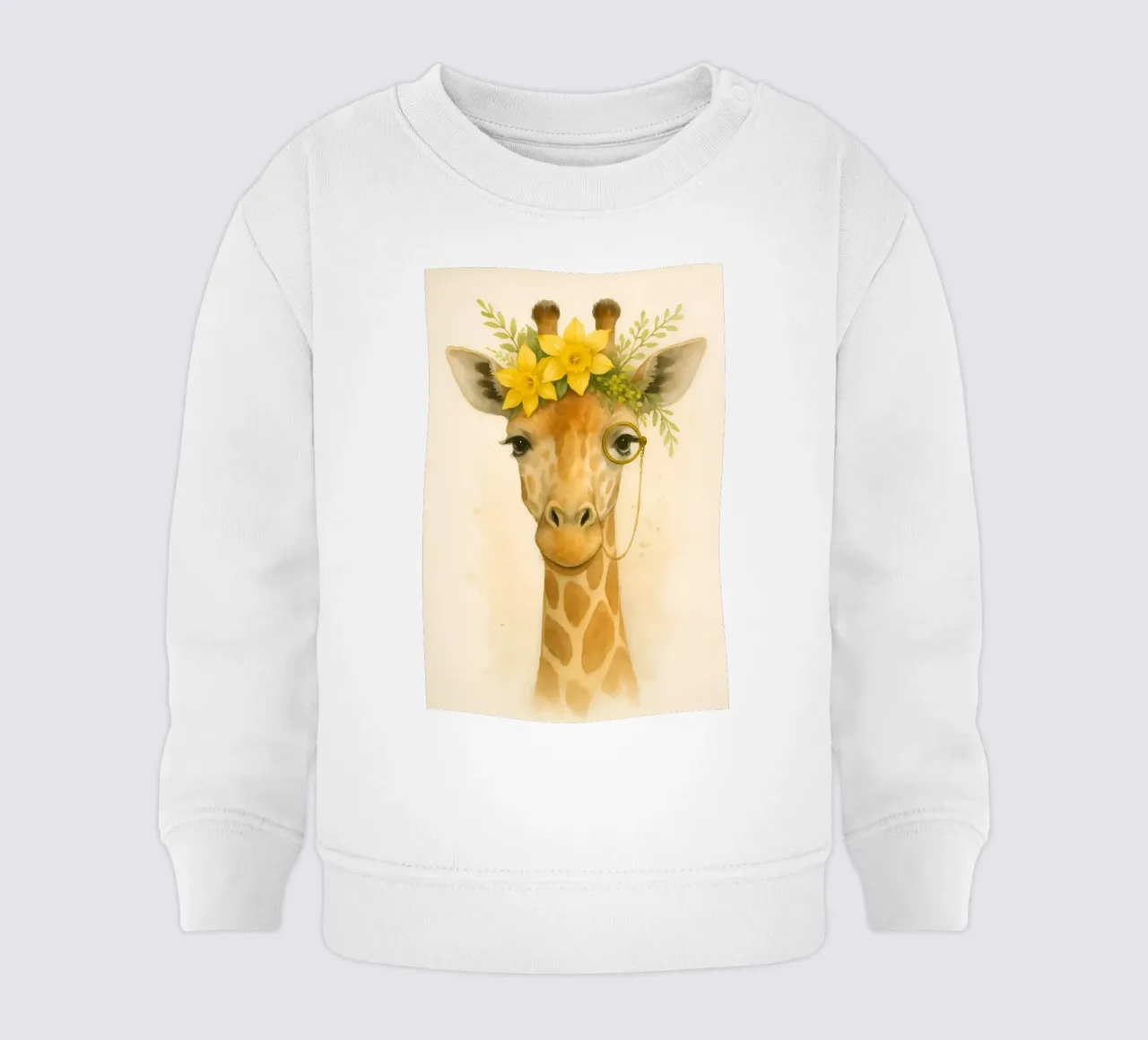 The Dapper Giraffe felpa neonato da Graceful Desine