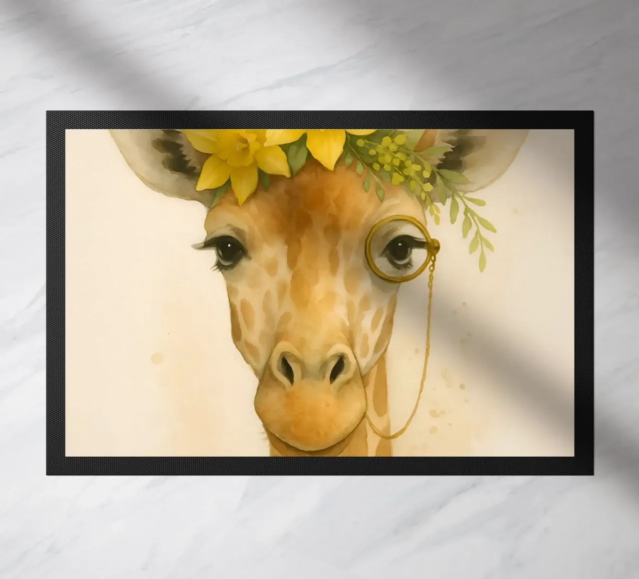 The Dapper Giraffe zerbino da Graceful Desine