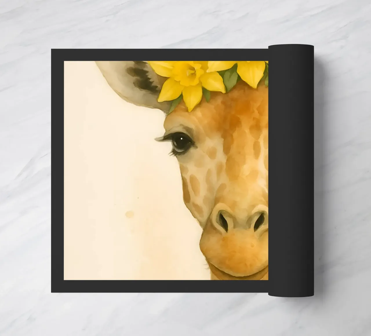 The Dapper Giraffe zerbino da Graceful Desine