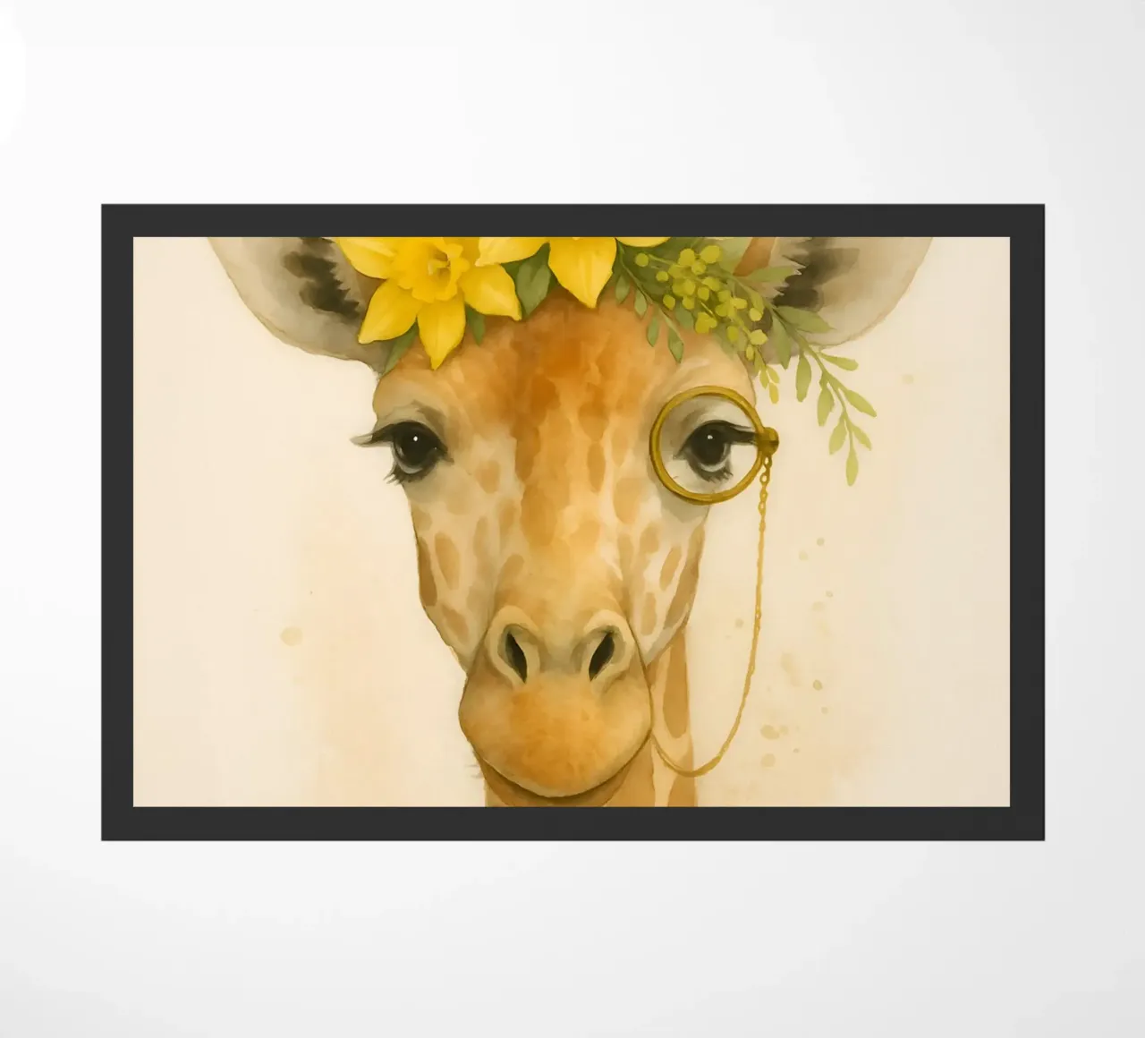 The Dapper Giraffe zerbino da Graceful Desine