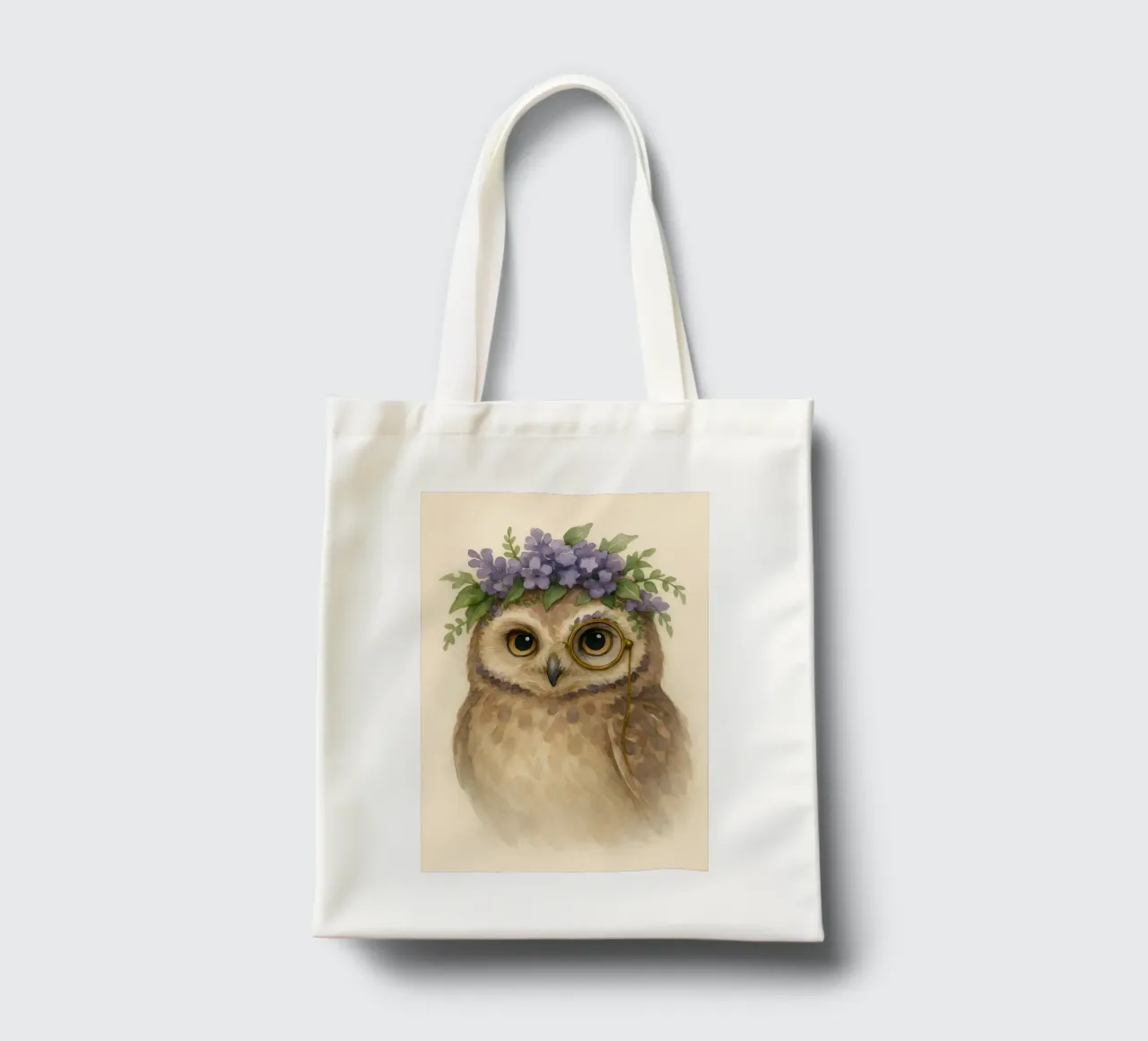 Il Saggio Fiore borsa in juta da Graceful Desine