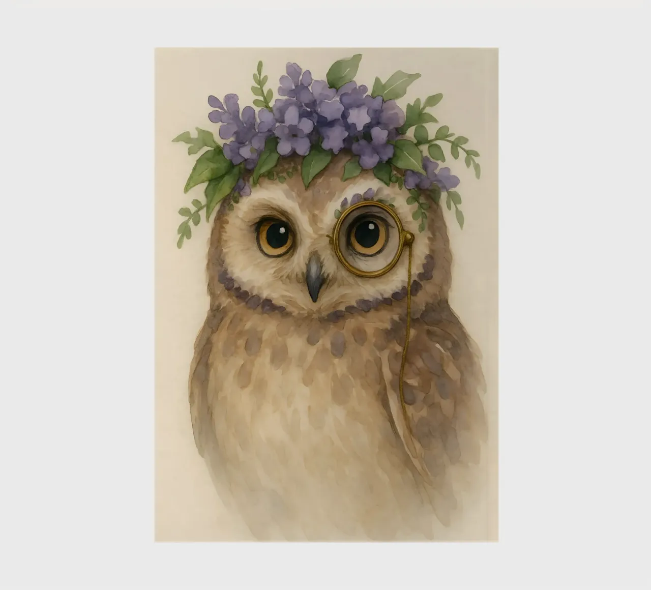 The Wise Bloom notebook by Graceful Desine