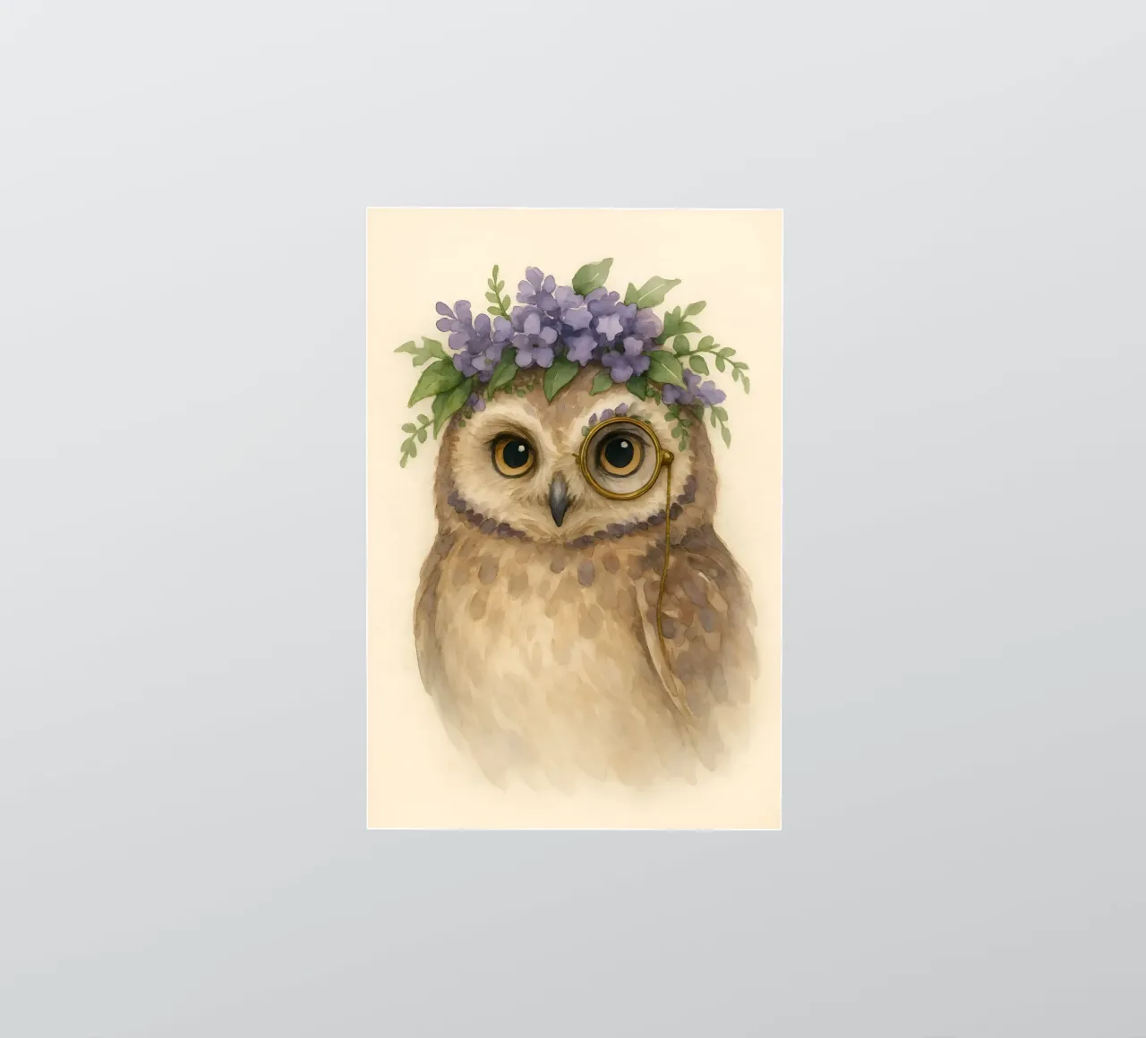 The Wise Bloom sticker by Graceful Desine