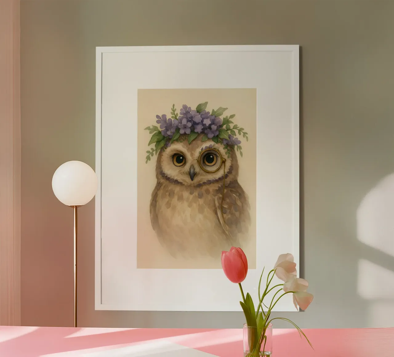 The Wise Bloom poster by Graceful Desine