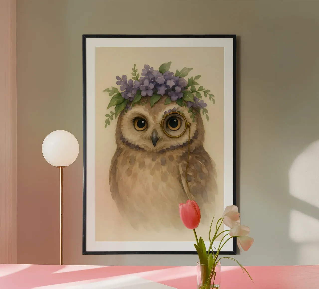 The Wise Bloom poster by Graceful Desine