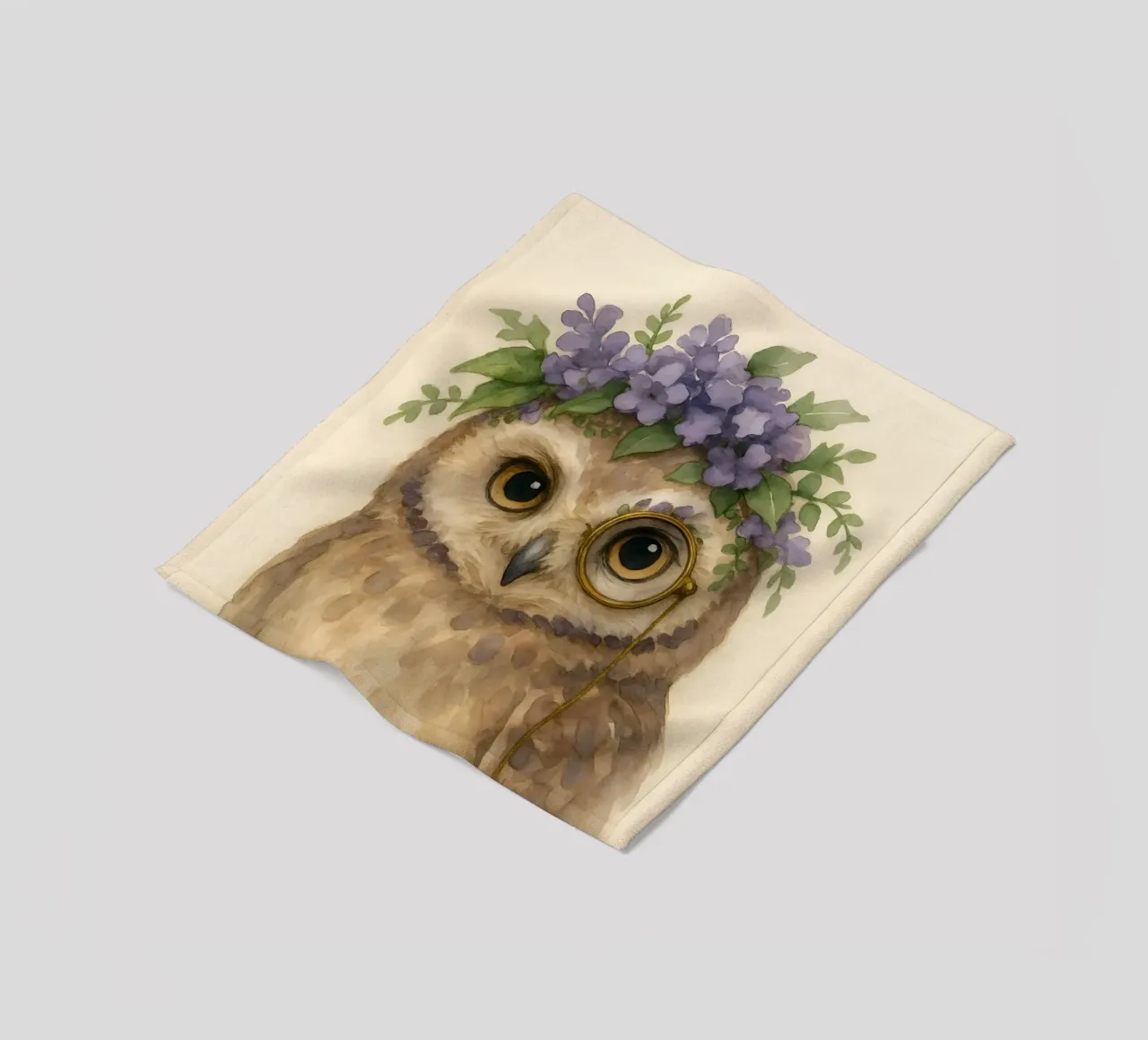 Il Saggio Fiore coperta in pile da Graceful Desine