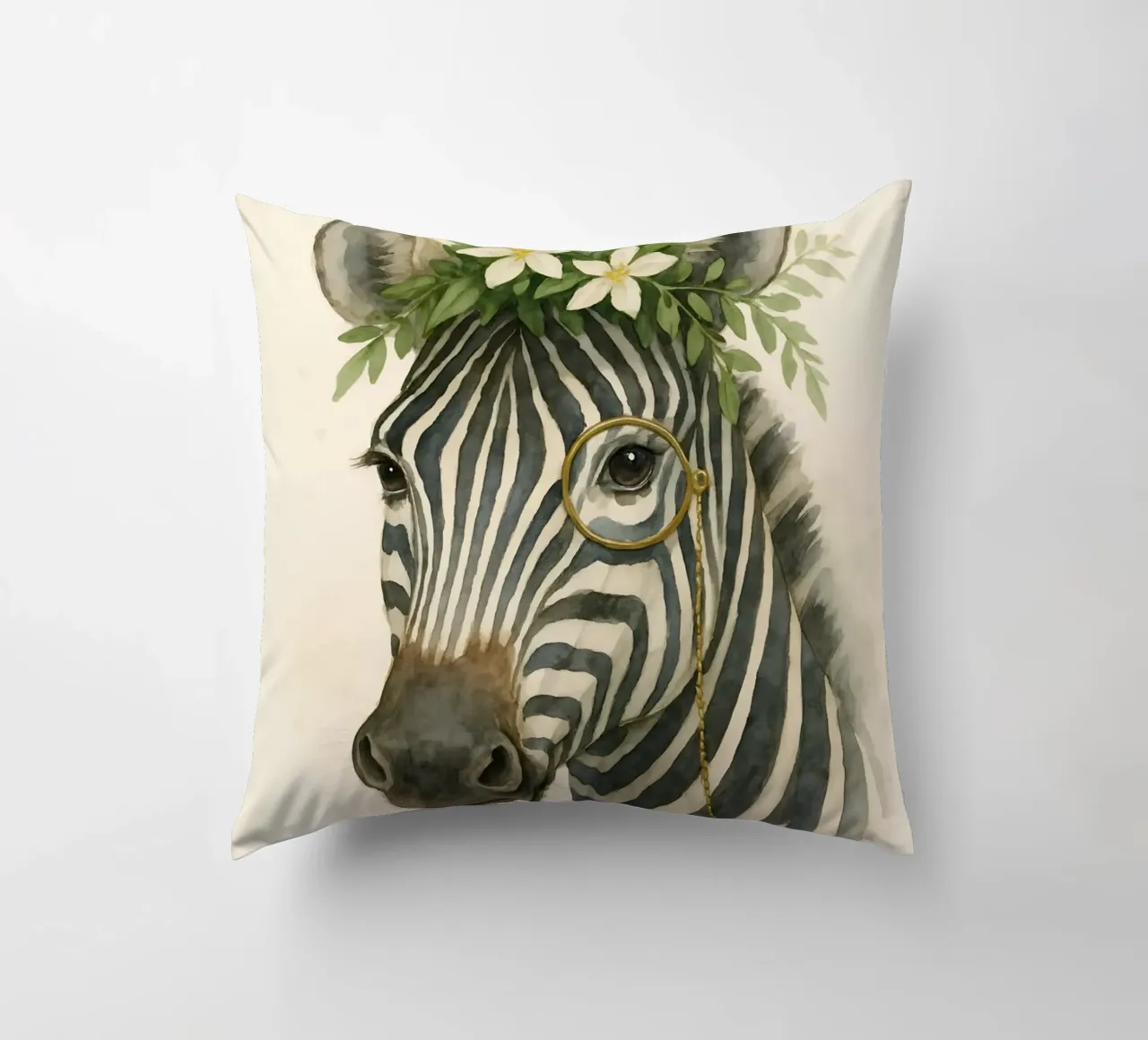 Il botanico Zebra cuscino da Graceful Desine