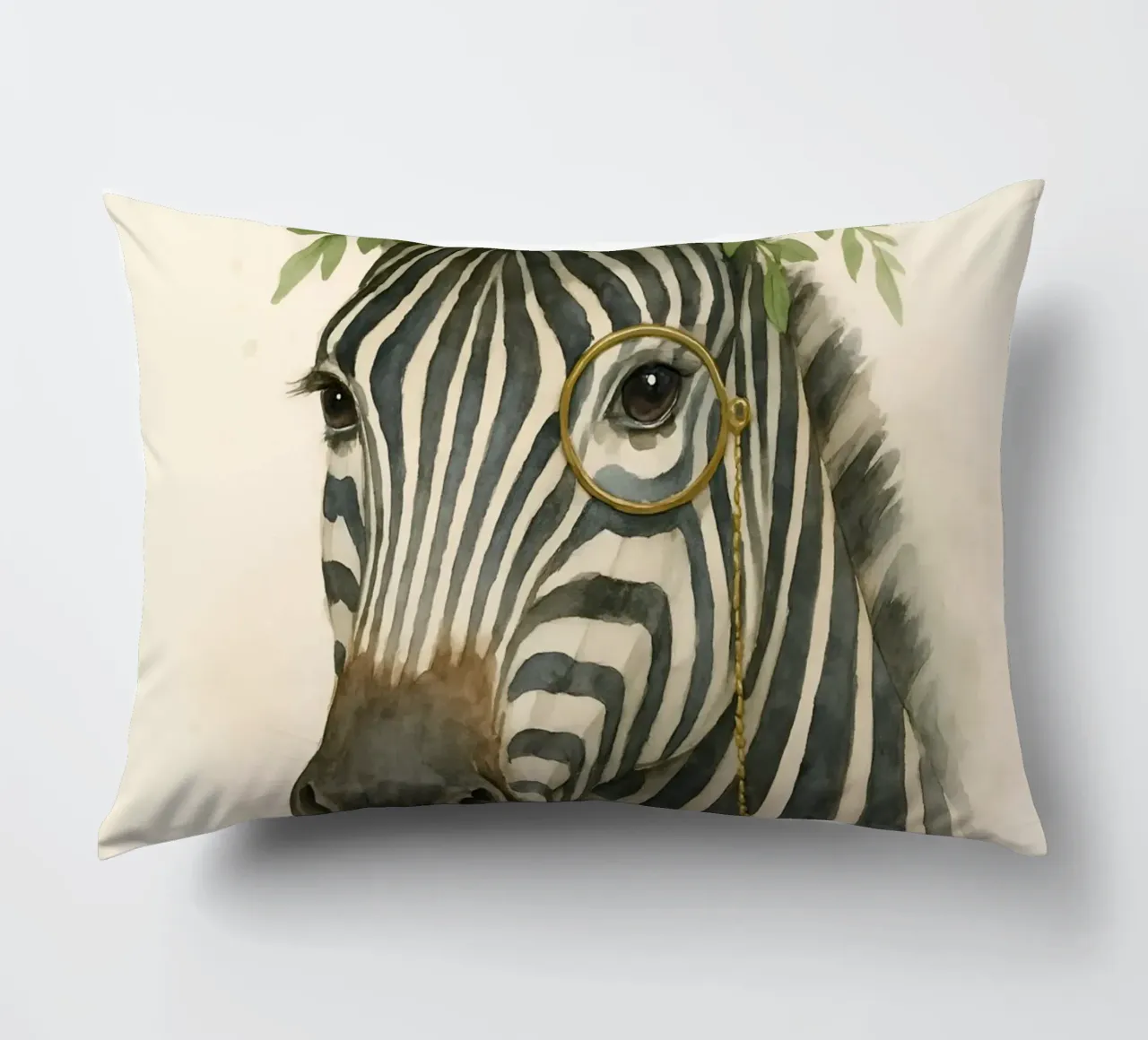 Il botanico Zebra cuscino da Graceful Desine