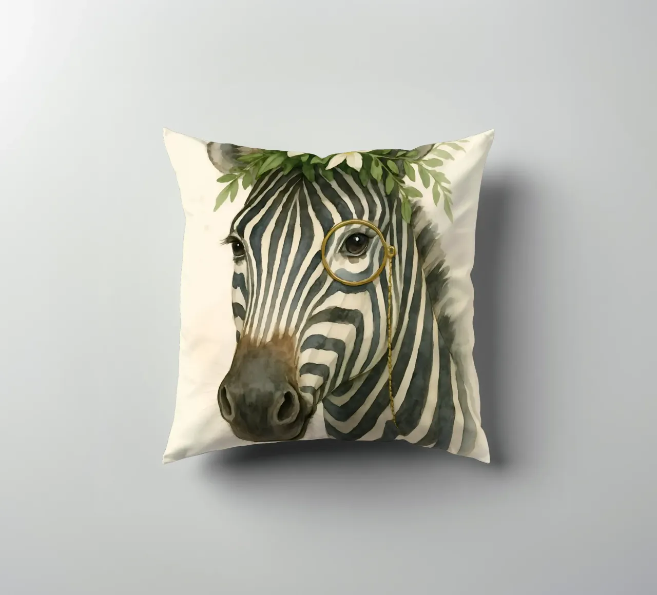 Il botanico Zebra cuscino da Graceful Desine