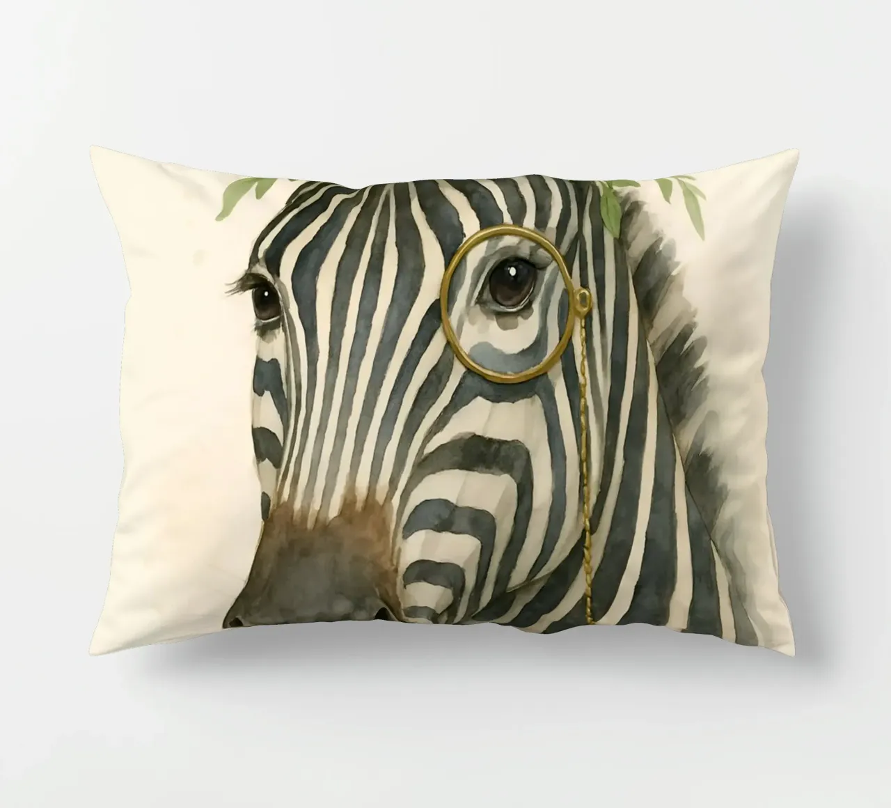 Il botanico Zebra cuscino da Graceful Desine