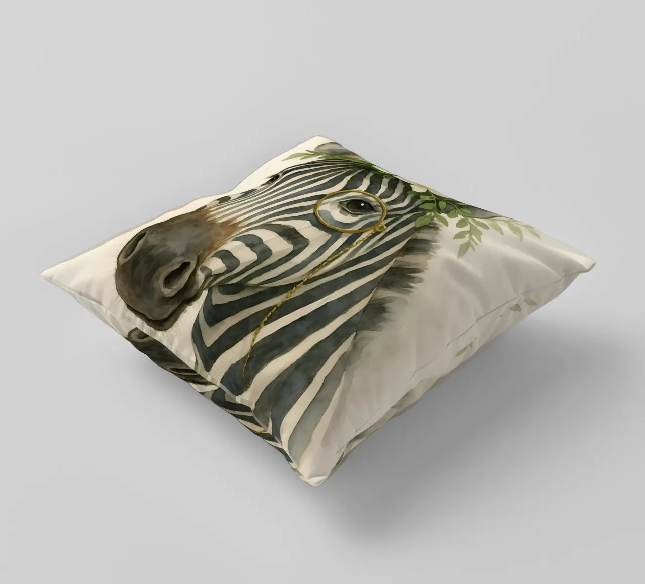 Il botanico Zebra cuscino da Graceful Desine