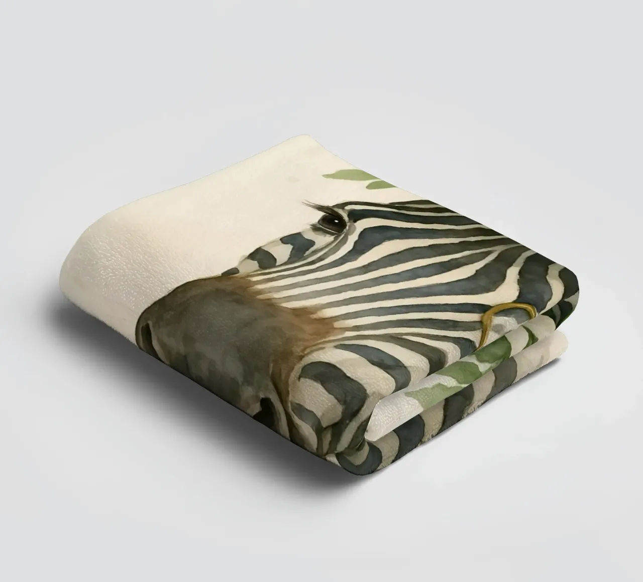 Il botanico Zebra asciugamano da bagno da Graceful Desine