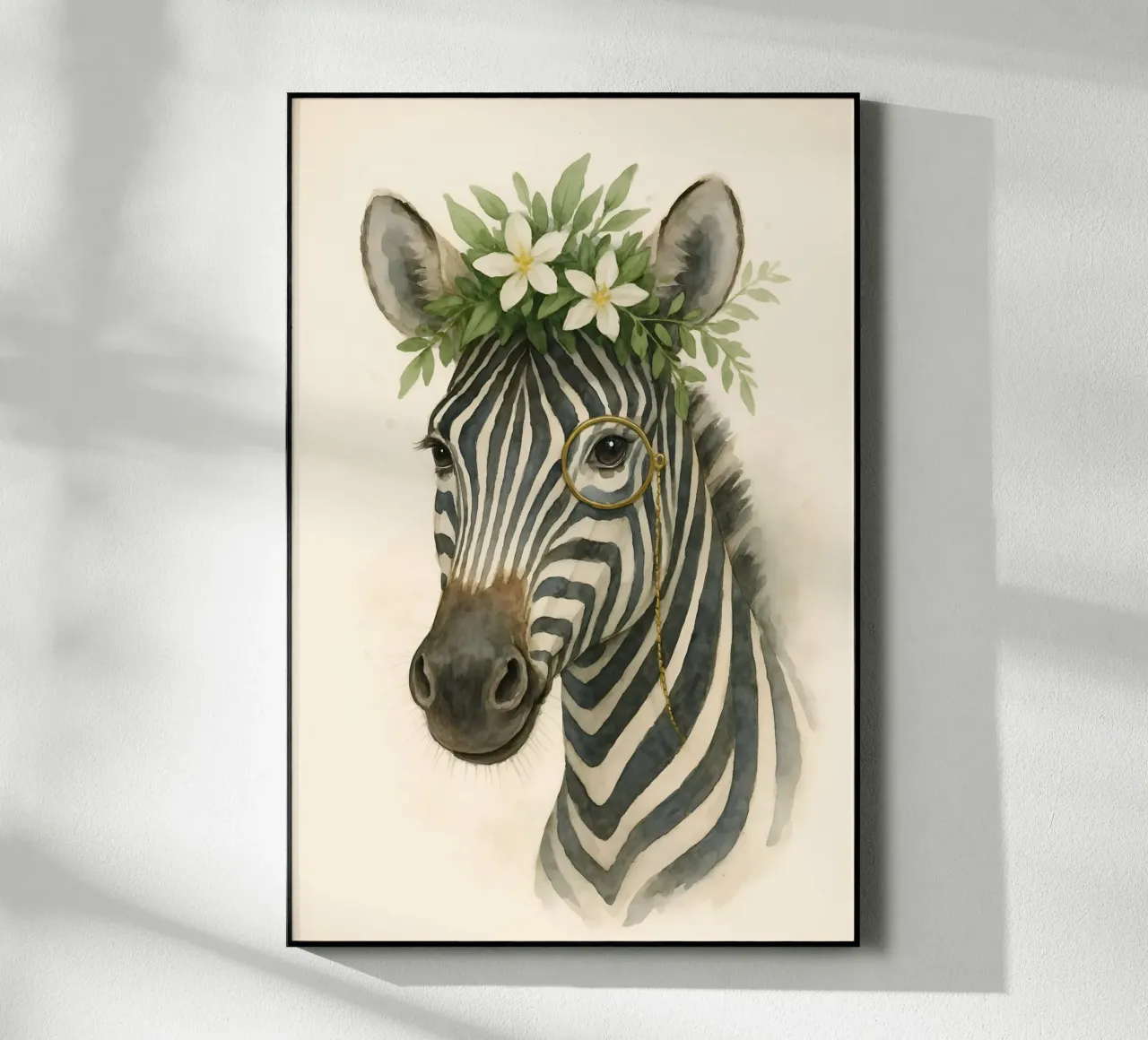 Il botanico Zebra plexiglass da Graceful Desine