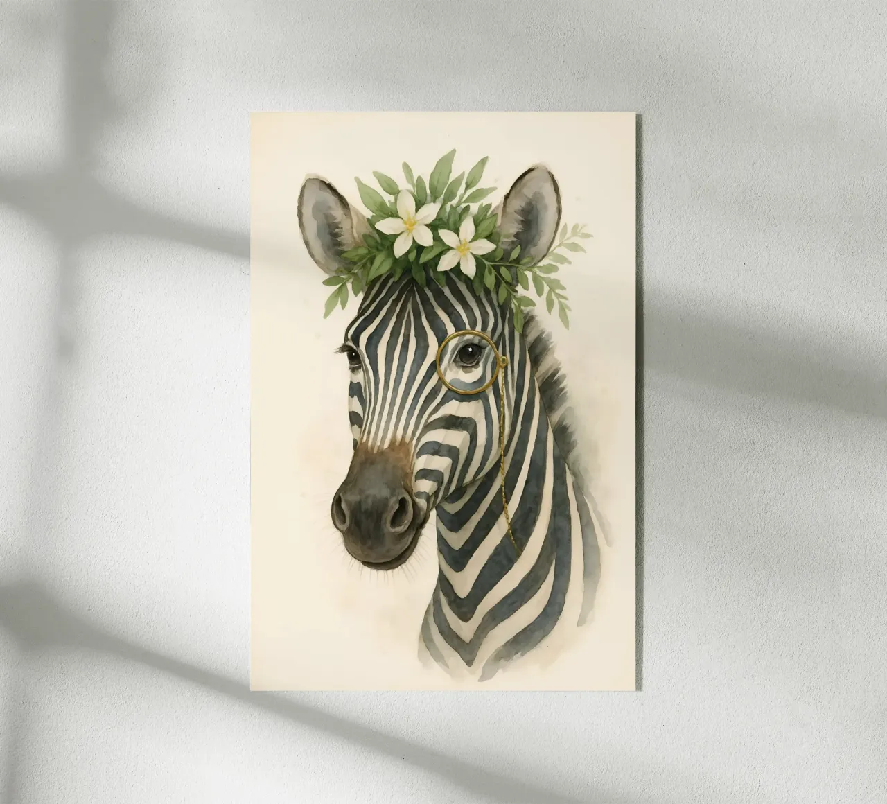 Il botanico Zebra plexiglass da Graceful Desine