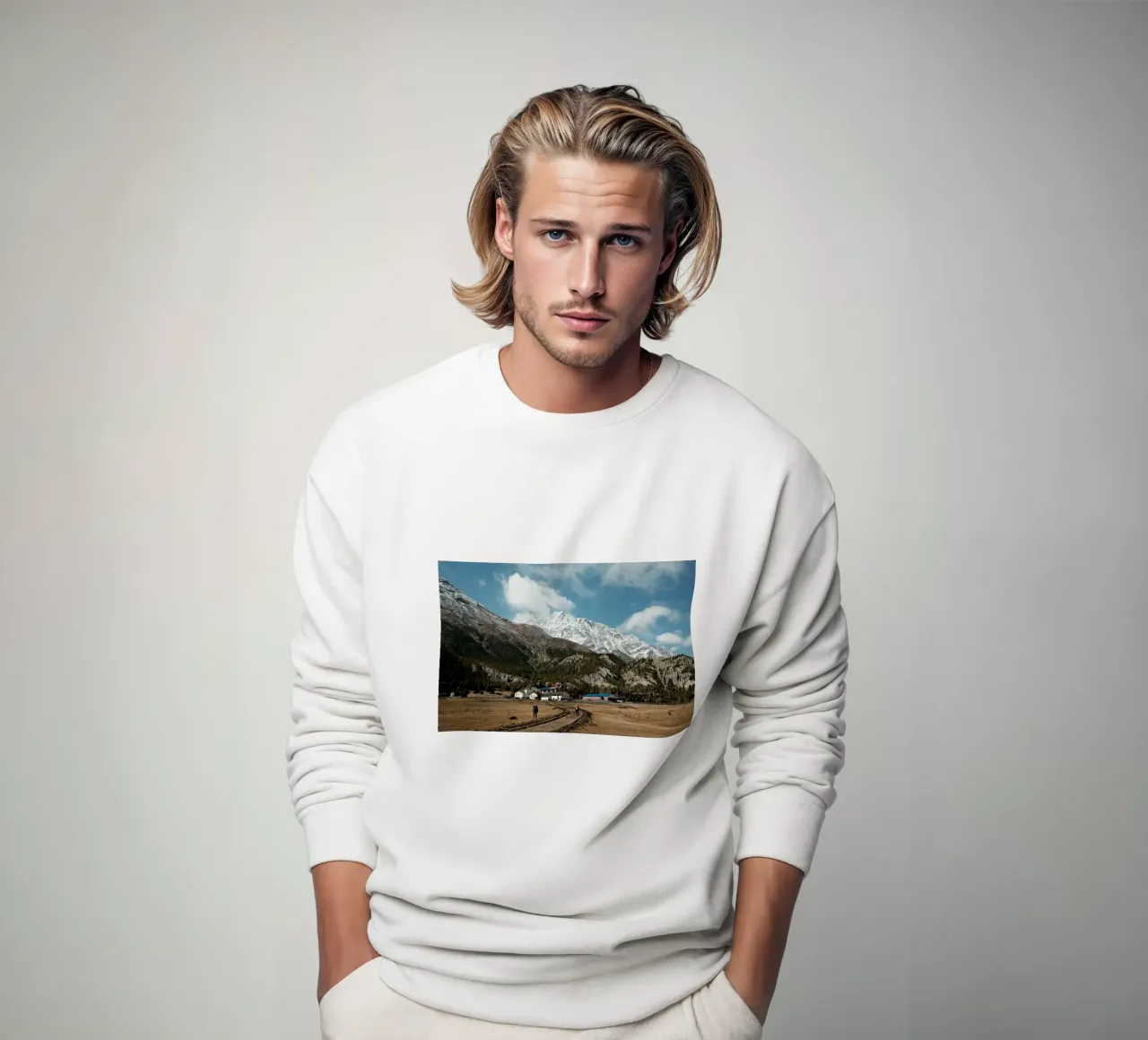 Himalayan Gateway – Trek to the Giants felpa da FujiPrints