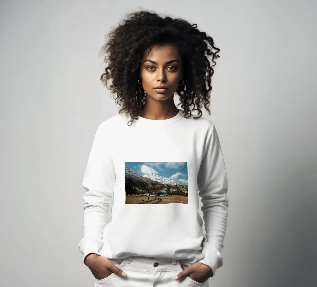 Himalayan Gateway – Trek to the Giants felpa da FujiPrints