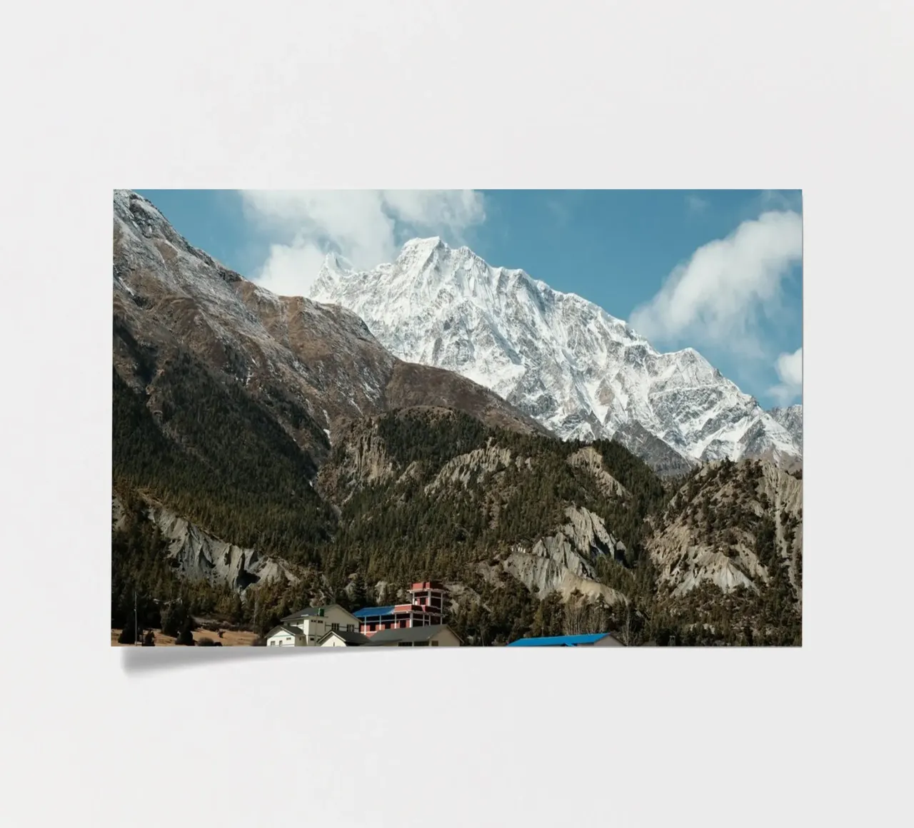 Himalayan Gateway – Trek to the Giants foglio adesivo da FujiPrints