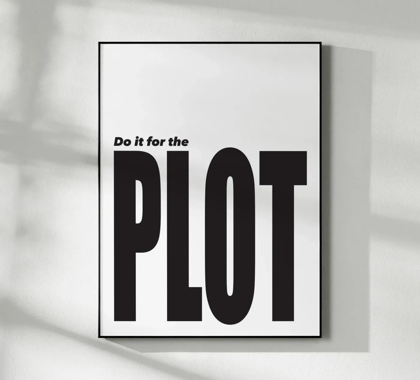 Do it for the plot plexiglas de Form&Font