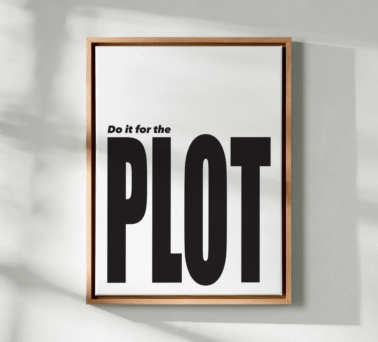 Do it for the plot tela da Form&Font