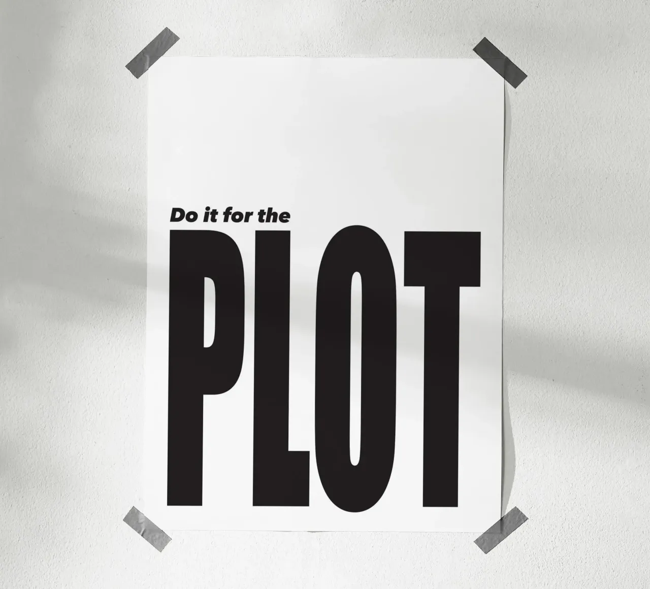 Do it for the plot carta hahnemühle da Form&Font