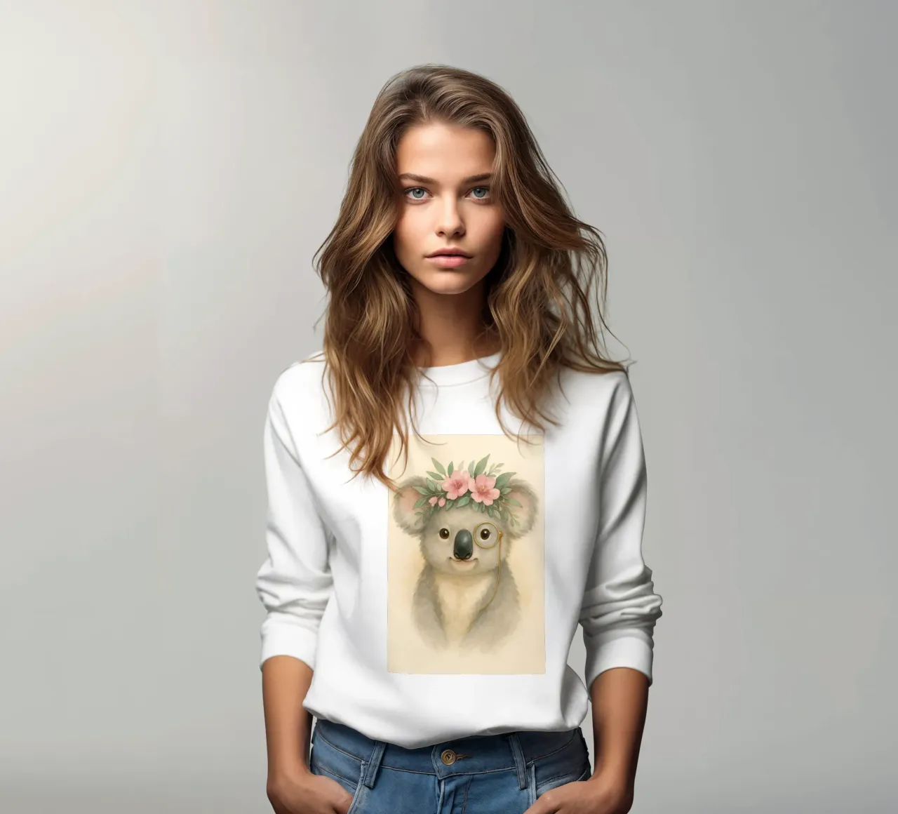 Il ratto Koala gentile felpa da Graceful Desine