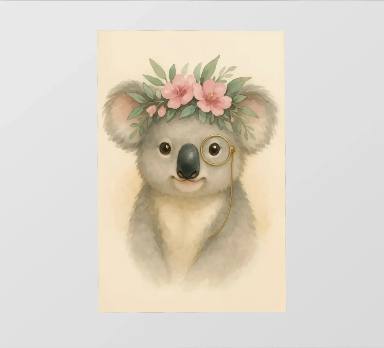 Il ratto Koala gentile telo in pvc da Graceful Desine